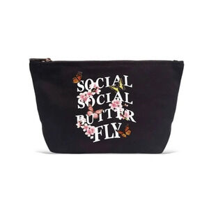 NWT social social butterfly pouch